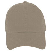 OTTO Garment Washed Cotton Twill Six Panel Low Profile Dad Hat