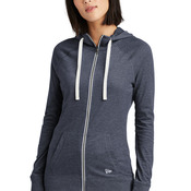 ® Ladies Sueded Cotton Blend Full Zip Hoodie
